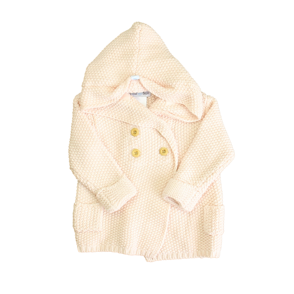 Beba bean Girls Pink Cardigan size: 12-18 Months